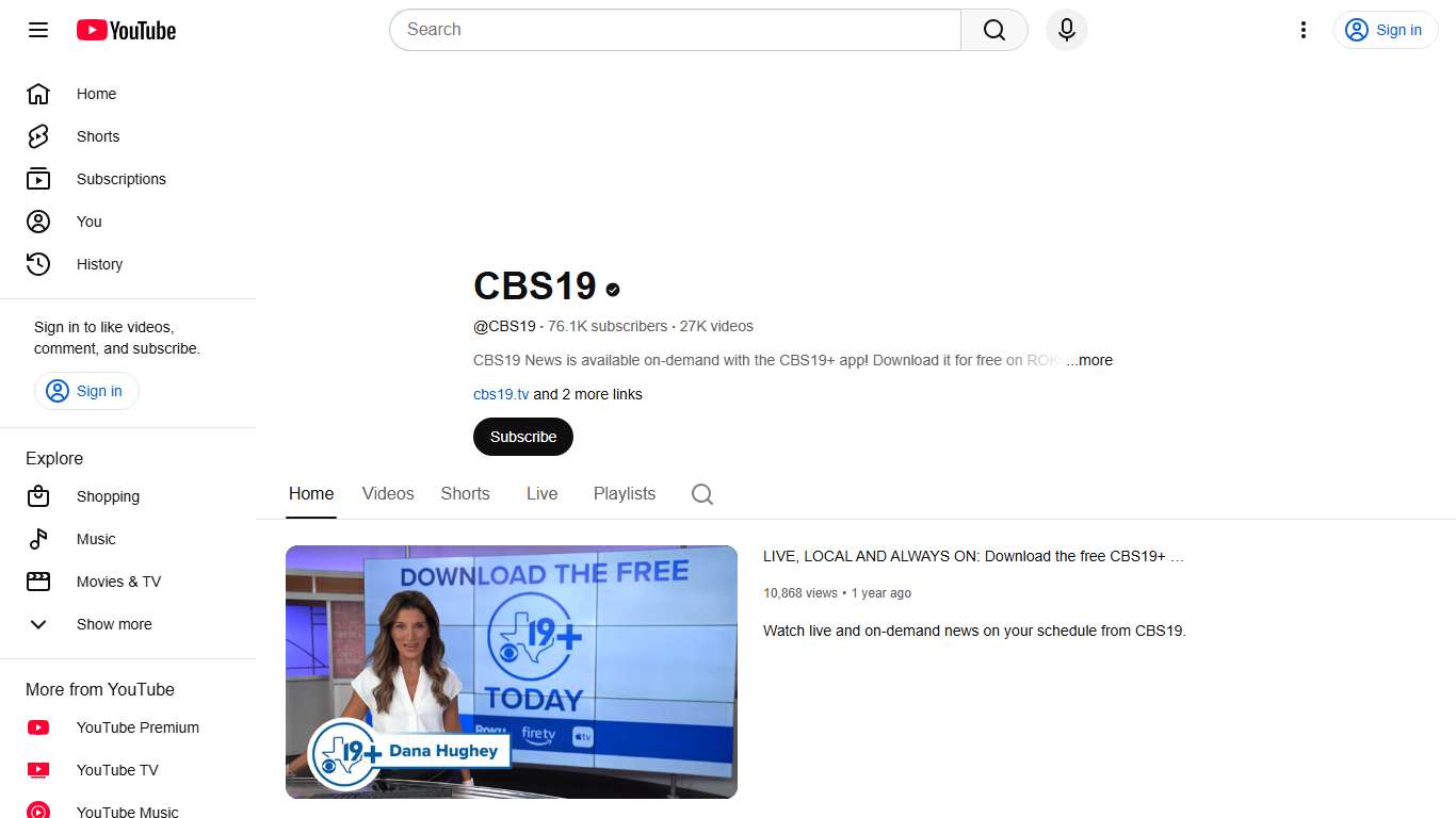 CBS19 - YouTube